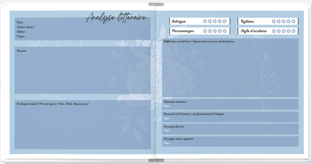 Le Carnet du Lecteur - Edition Romance